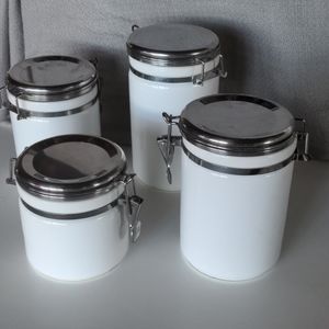 Chic 4 piece storage canisters